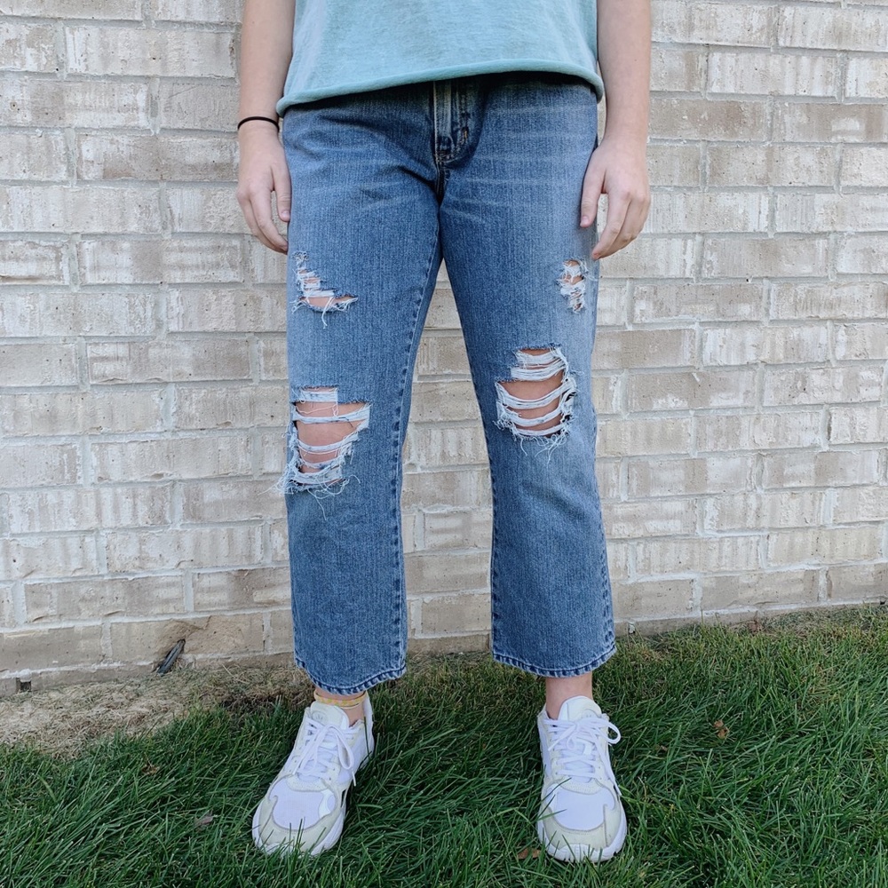 Low rise mom jeans - Picture 3 of 5